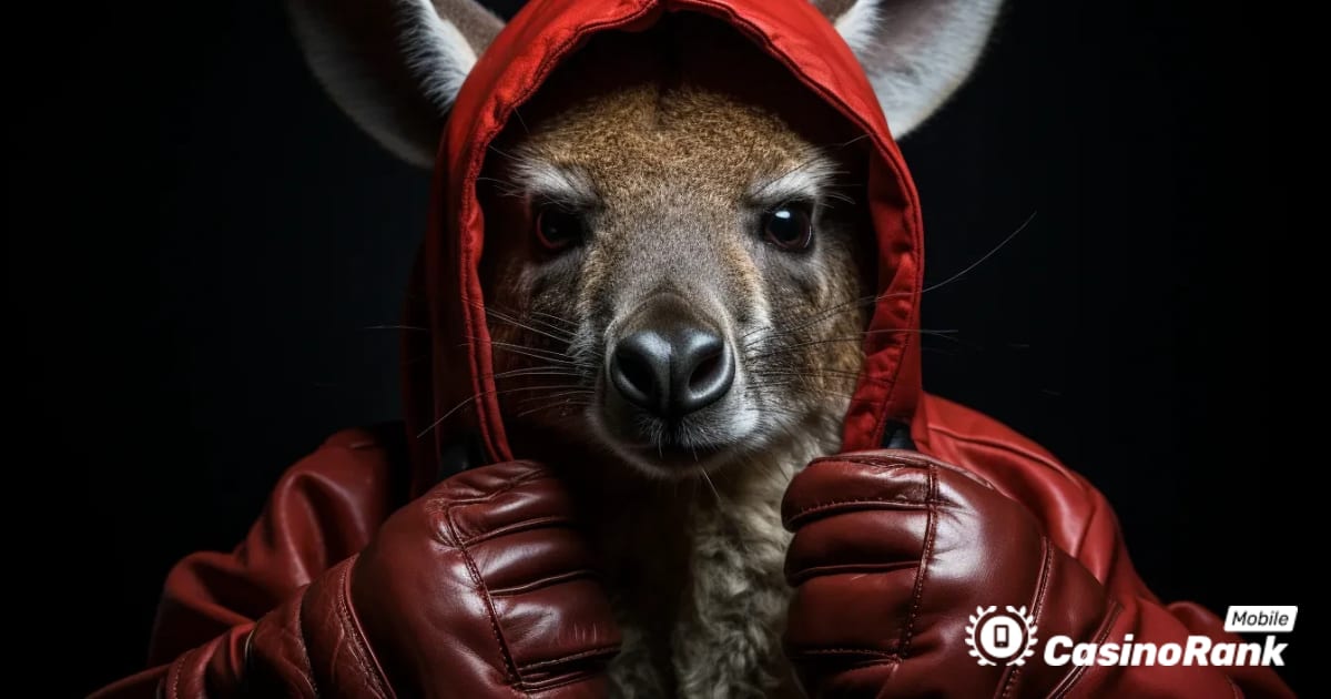 Erreichen Sie den Höhepunkt des Boxkampfs in Kangaroo King von Stakelogic