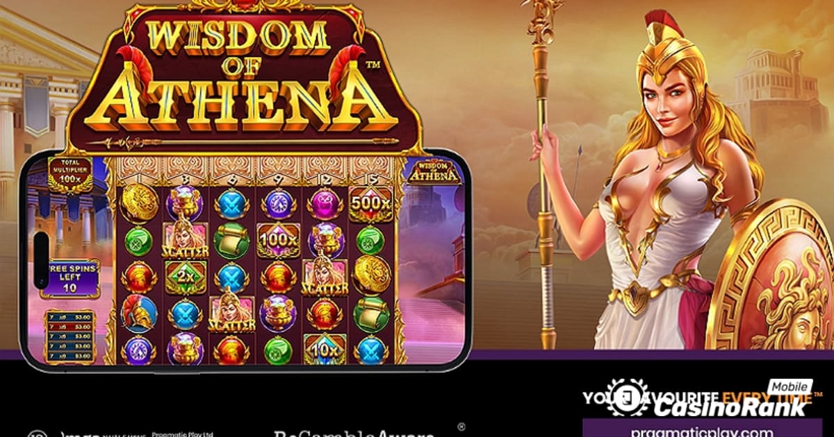 Pragmatic Play stellt ein neues Wisdom of Athena-Slotspiel vor