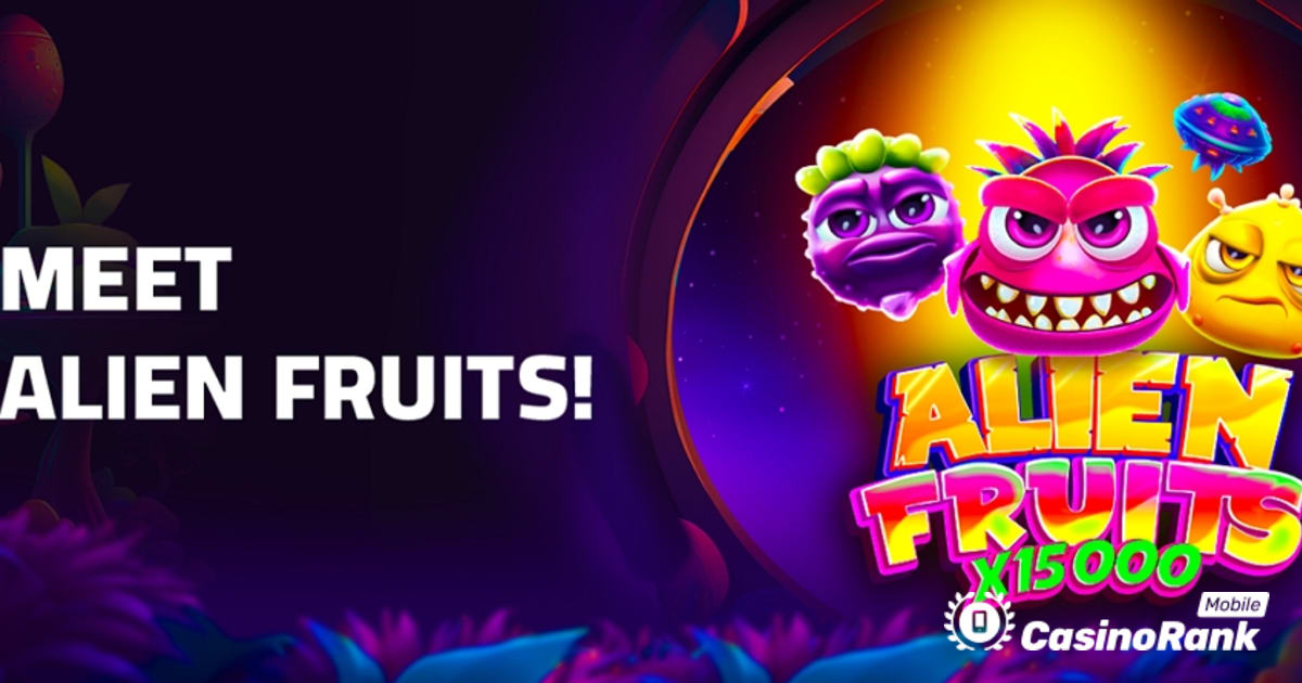 BGaming debütiert Alien Fruits Slot mit KI-generierten Grafiken