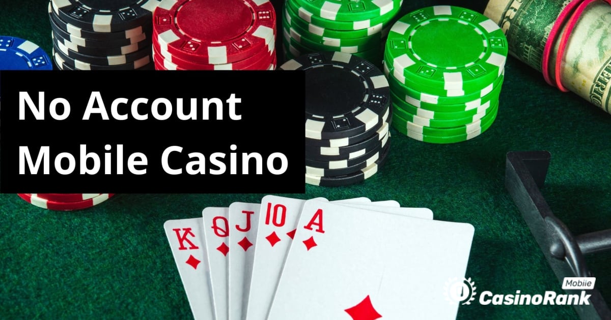 Top-bewertete mobile Casinos ohne Registrierung im 2024