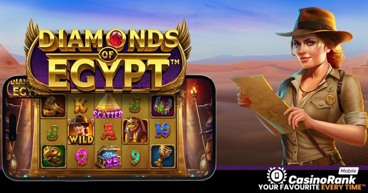 Pragmatic Play bringt den Diamonds of Egypt-Slot mit 4 aufregenden Jackpots auf den Markt