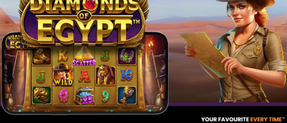 Pragmatic Play bringt den Diamonds of Egypt-Slot mit 4 aufregenden Jackpots auf den Markt